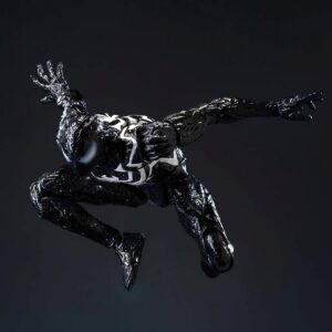 ThreeZero 3Z09660W0 Marvel's Spider-Man 2: DLX Spider-Man Symbiote Suit (Peter Parker) Standard Edition - Image 6