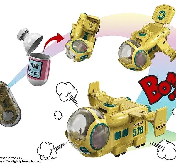 Bandai Tamashii Nations Changearts Hoi Poi Capsule No.576 Buluma's Airplane