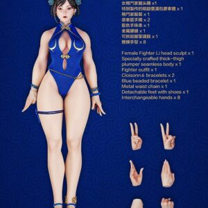 HeiJi Toys 1/6th scale Female Fighter Li - Image 13