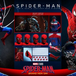Hot Toys MMS893 Spider-Man: Brand New Day 1/6th scale Spider-Man Collectible Figure (Deluxe Version) - Image 21