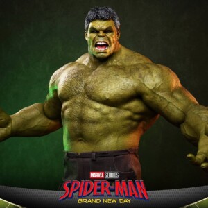 Hot Toys MMS905 Spider-Man: Brand New Day 1/6th scale Hulk Collectible Figure - Image 4