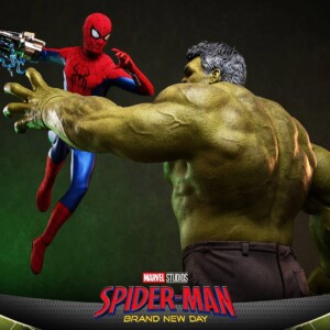 Hot Toys MMS905 Spider-Man: Brand New Day 1/6th scale Hulk Collectible Figure - Image 7