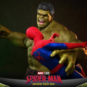 Hot Toys MMS905 Spider-Man: Brand New Day 1/6th scale Hulk Collectible Figure - Image 8