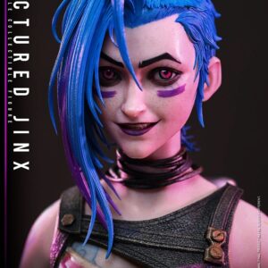 Hot Toys TMS183 Arcane 1/6th scale Fractured Jinx Collectible Figure - Image 6