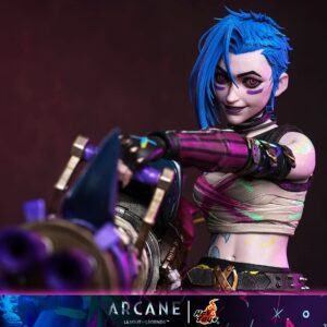 Hot Toys TMS183 Arcane 1/6th scale Fractured Jinx Collectible Figure - Image 7