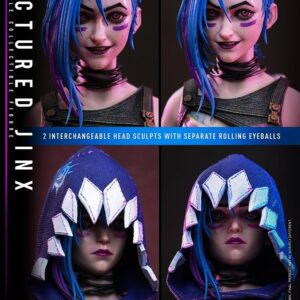 Hot Toys TMS183 Arcane 1/6th scale Fractured Jinx Collectible Figure - Image 19