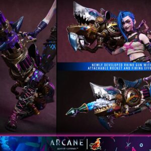 Hot Toys TMS183 Arcane 1/6th scale Fractured Jinx Collectible Figure - Image 20