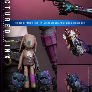 Hot Toys TMS183 Arcane 1/6th scale Fractured Jinx Collectible Figure - Image 21