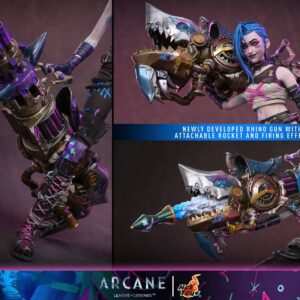 Hot Toys TMS183 Arcane 1/6th scale Fractured Jinx Collectible Figure - Image 22