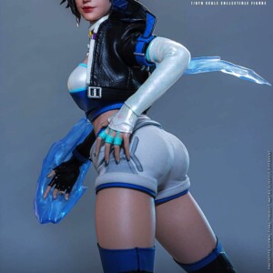 Hot Toys VGM88B Marvel Rivals 1/6th scale Luna Snow Collectible Figure (Special Edition) - Image 8