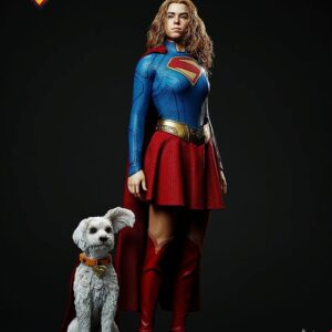 INART AGA040 1/6th scale Supergirl (2026) - Supergirl Collectible Figure (Rooted Hair) - Image 9