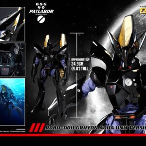 ThreeZero 3Z09120W0 1/35th scale Mobile Police Patlabor ROBO-DOU Griffon Aqua Unit Version - Image 15