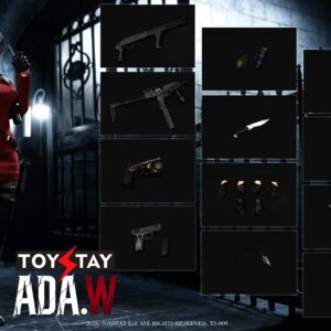 Toystay TS009 1/6th scale Ada.W Ada Wong (Red Sweater Version) - Image 10