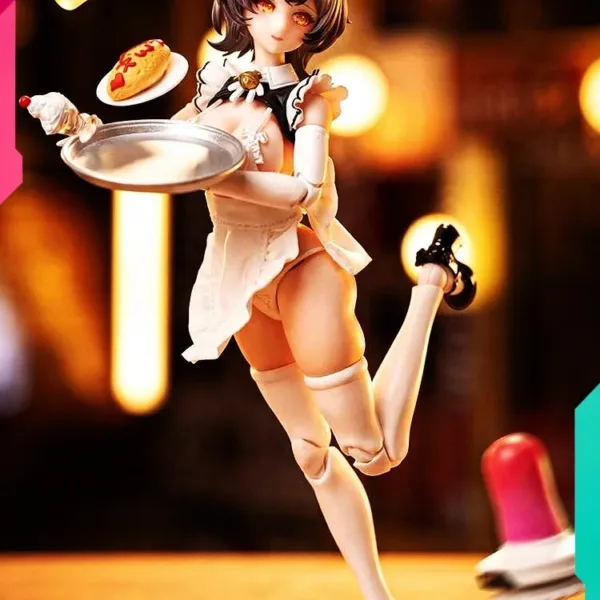BearPanda X EIIFOX 1/12th scale Little Pudding Cat Maid Bonus Editon