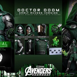 Hot Toys MMS906B 1/6th scale Avengers: Doomsday - Doctor Doom (Early Access Version) Collectible Figure (Special Edition) - Image 23