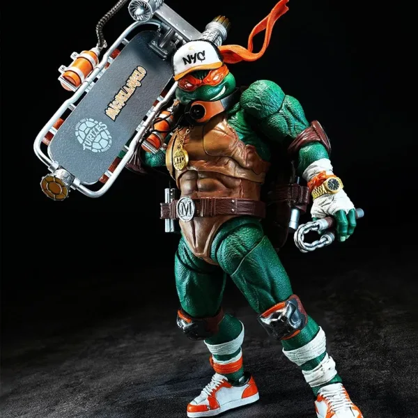 HEATBOYS HB0105DX HEATFIG Teenage Mutant Ninja Turtles Michelangelo Action Figure (Deluxe Edition)