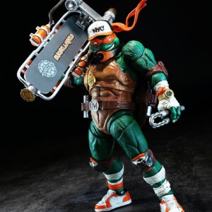 HEATBOYS HB0105DX HEATFIG Teenage Mutant Ninja Turtles Michelangelo Action Figure (Deluxe Edition) - Image 1