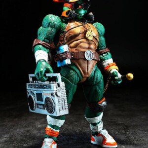 HEATBOYS HB0105DX HEATFIG Teenage Mutant Ninja Turtles Michelangelo Action Figure (Deluxe Edition) - Image 3