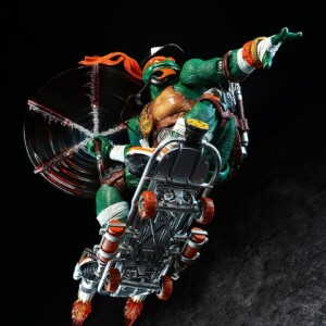 HEATBOYS HB0105DX HEATFIG Teenage Mutant Ninja Turtles Michelangelo Action Figure (Deluxe Edition) - Image 4