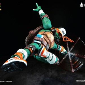 HEATBOYS HB0105DX HEATFIG Teenage Mutant Ninja Turtles Michelangelo Action Figure (Deluxe Edition) - Image 5