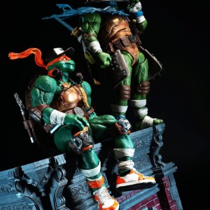 HEATBOYS HB0105DX HEATFIG Teenage Mutant Ninja Turtles Michelangelo Action Figure (Deluxe Edition) - Image 6