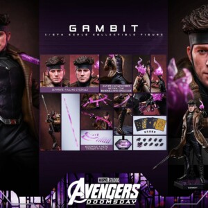 Hot Toys MMS910 1/6th scale Avengers: Doomsday - Gambit Collectible Figure - Image 21
