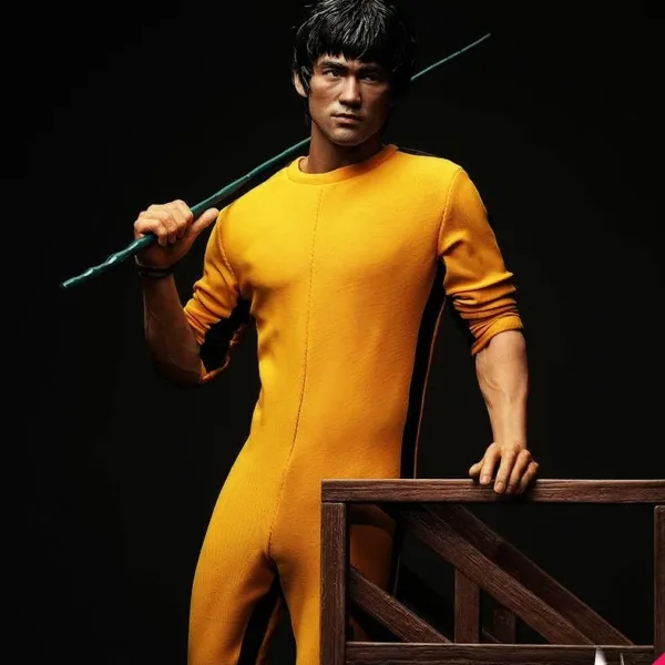 INART GYA043 1/6th Scale Bruce Lee (Yellow Jumpsuit) Collectible Figure
