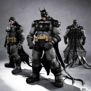 LPZZ U-P-Finegures 1/12th scale Absolute Batman - Batman Action Figure - Image 1