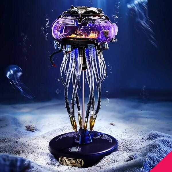 Luminous Mechanical Jellyfish Kinetic Model Kit Rokr_02