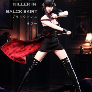 OPAPA TOYS X HaHa Studio PA202612 HH01 1/6th scale Killer In Black Skirt - Image 2