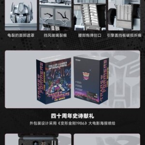 Robosen SWQTZG1F-SA Transformers G1 Optimus Prime 48.3cm – Fallen Leader Edition (English Version) - Image 6