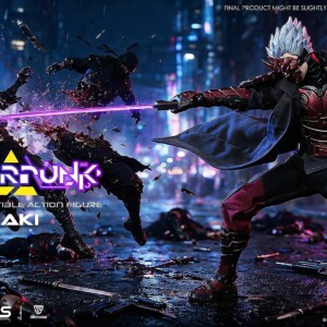 VTOYS VSD012 1/12th scale Cyberpunk Samurai The Crimson Dawn Of The Blade Action Figure - Image 6