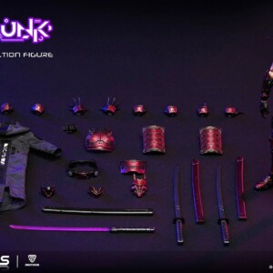 VTOYS VSD012 1/12th scale Cyberpunk Samurai The Crimson Dawn Of The Blade Action Figure - Image 7