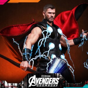 Hot Toys 1/6th scale MMS918 Avengers: Doomsday - Thor Collectible Figure - Image 6