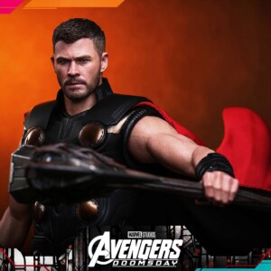 Hot Toys 1/6th scale MMS918 Avengers: Doomsday - Thor Collectible Figure - Image 7