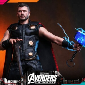 Hot Toys 1/6th scale MMS918 Avengers: Doomsday - Thor Collectible Figure - Image 8