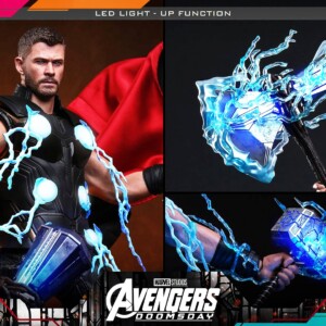 Hot Toys 1/6th scale MMS918 Avengers: Doomsday - Thor Collectible Figure - Image 18
