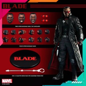 Mezco MEZ76883 One:12 Collective Marvel’s Midnight Suns Blade Action Figure - Image 10