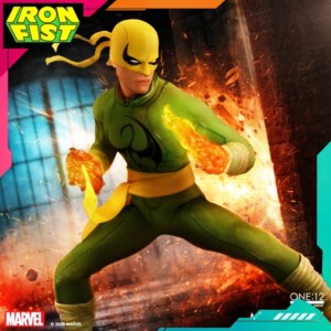 Mezco MEZ77500 One:12 Collective Marvel Iron Fist Action Figure - Image 6