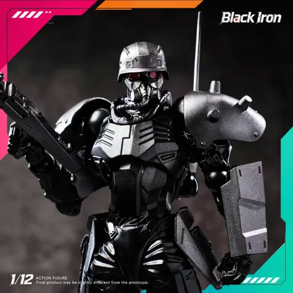 Skull Toyz X Snake 1/12th scale Black Iron SK002-A Classic Solo Edition