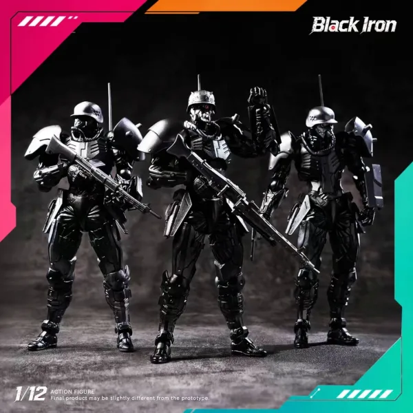 Skull Toyz X Snake 1/12th scale Black Iron SK002-B Classic Team Edition