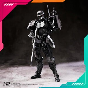 Skull Toyz X Snake 1/12th scale Black Iron SK003-A Cyber Solo Edition - Image 4