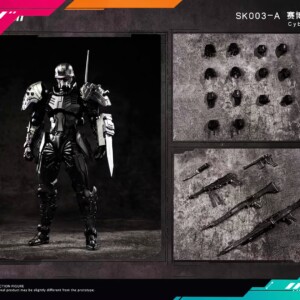 Skull Toyz X Snake 1/12th scale Black Iron SK003-A Cyber Solo Edition - Image 7