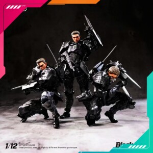 Skull Toyz X Snake 1/12th scale Black Iron SK003-B Cyber Team Editon