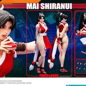 Tunshi Studio TS-022 1/12th scale The King Of Fighters’97 Mai Shiranui - Image 10