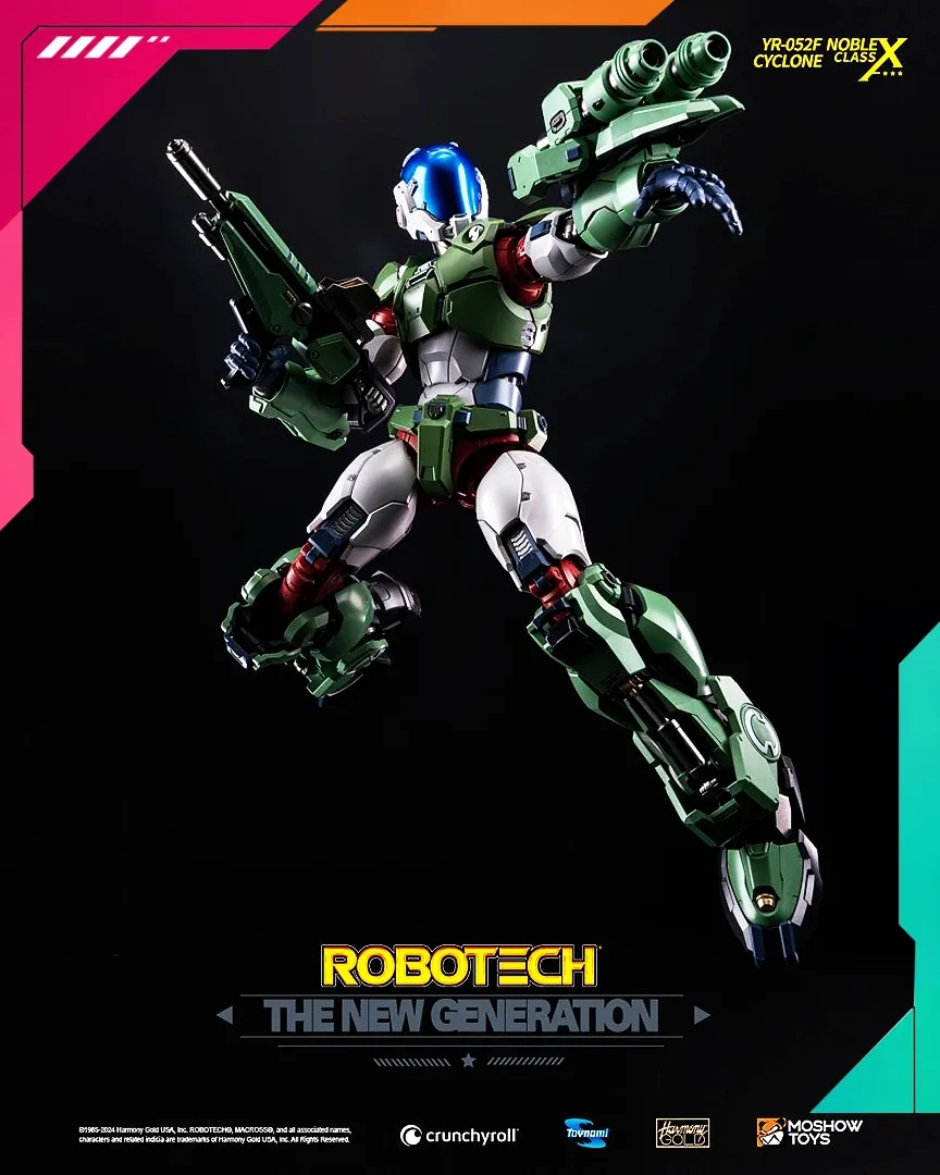 Moshowtoys Noble Class X· Robotech The New Generation YR-052F Cyclone - Image 4