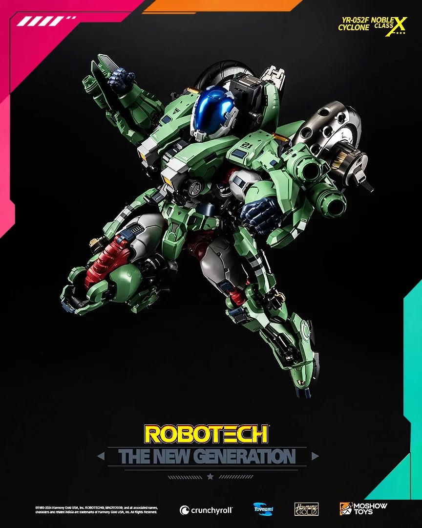 Moshowtoys Noble Class X· Robotech The New Generation YR-052F Cyclone - Image 7