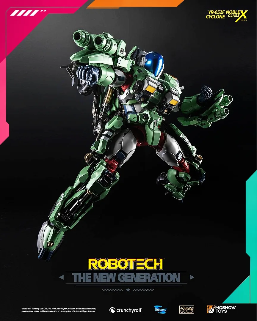 Moshowtoys Noble Class X· Robotech The New Generation YR-052F Cyclone - Image 8
