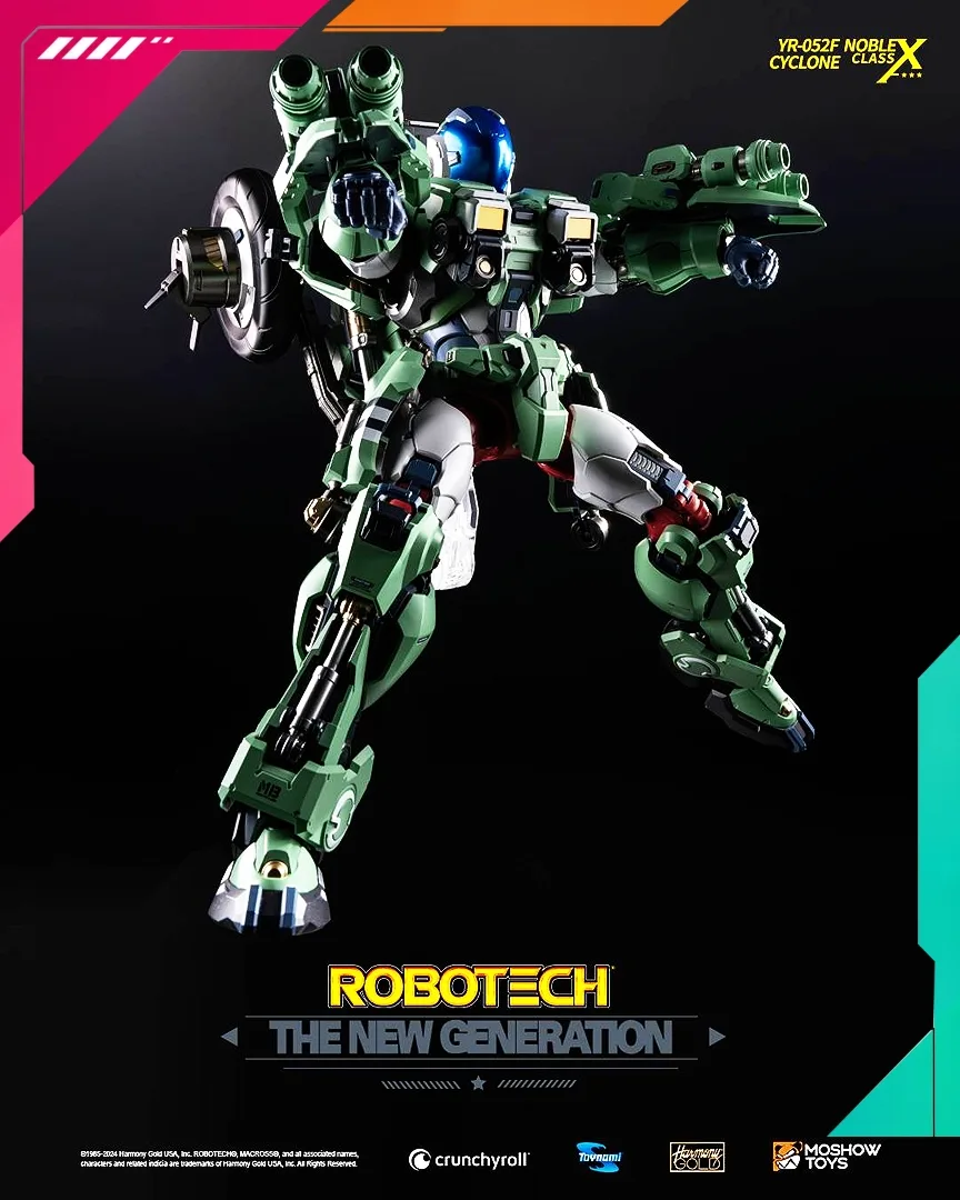 Moshowtoys Noble Class X· Robotech The New Generation YR-052F Cyclone - Image 9