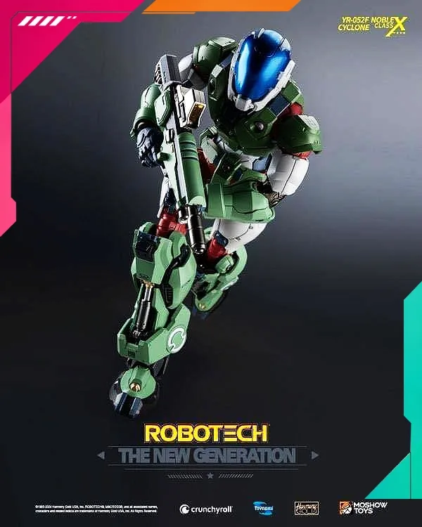 Moshowtoys Noble Class X· Robotech The New Generation YR-052F Cyclone - Image 10